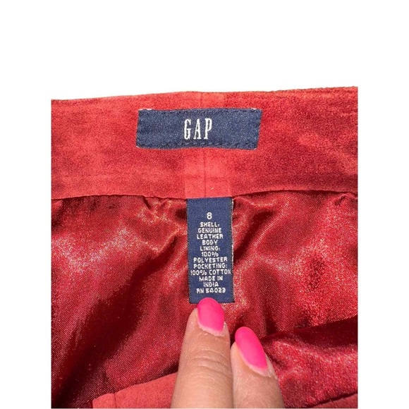 Suede Leather Skirt - Picture 5 of 5